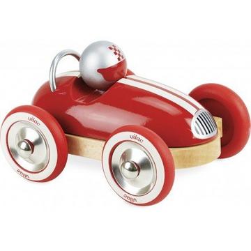 Roadster Oldtimer-Rennauto rot, Rollenspiele-Auto und Fahrzeuge, Vilac