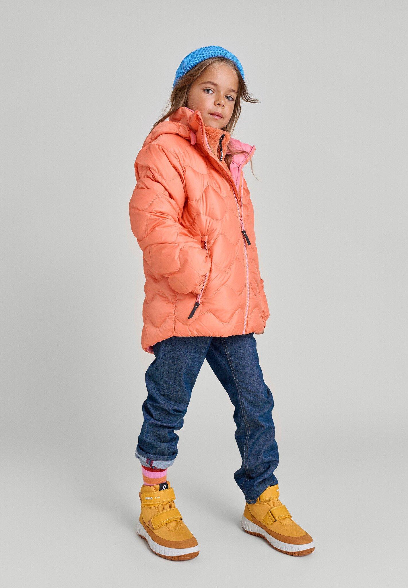 Reima  Kinder Daunenjacke Fossila Cantaloupe orange 