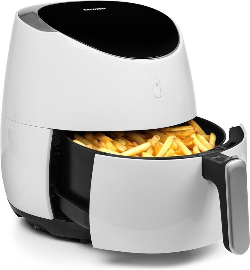 Medion MD 19279 Heissluftfritteuse 2000W, 8 Programme, Timer  
