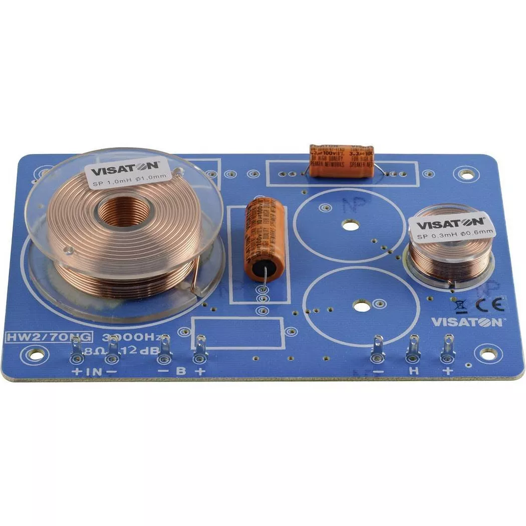 Visaton HW 2/70 NG - 8 Ohm 2-Wege Frequenzweiche 8 Ω