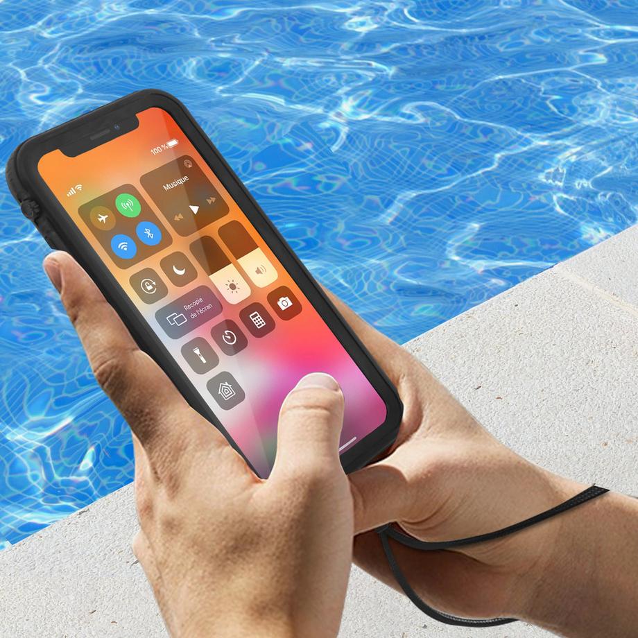 Avizar  Coque Waterproof iPhone XS Max Noir 