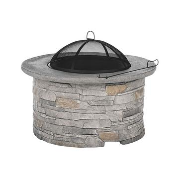 Foyer avec grille en MgO TAMBORA