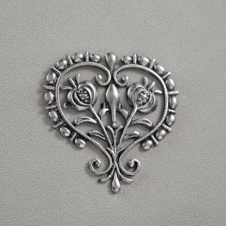 Tectake Blütenherz Handtasche  