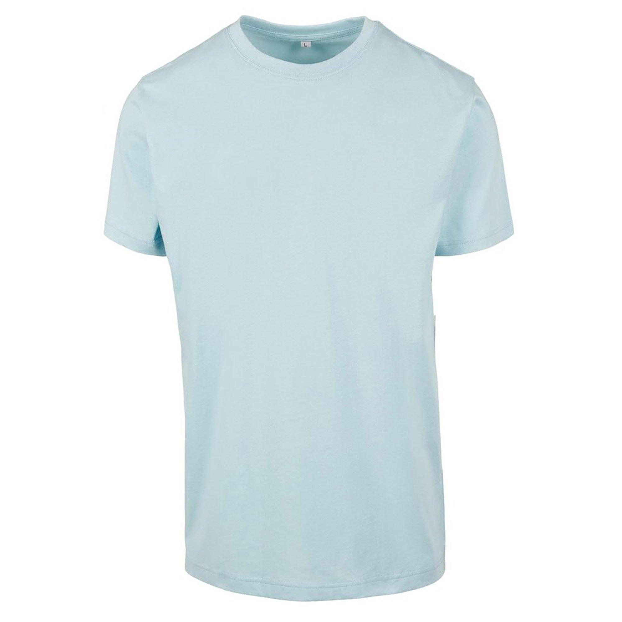 Image of Tshirt, Runder Halsausschnitt Herren Blau XXL