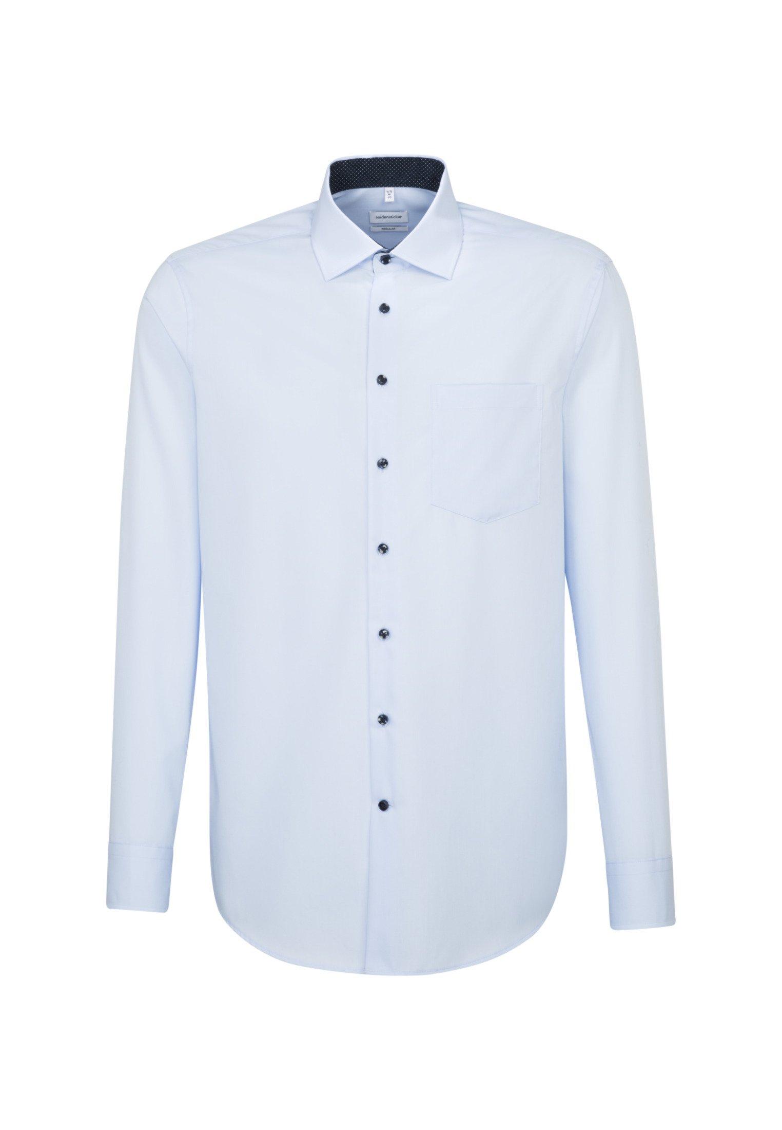 Seidensticker Business Hemd Regular Fit Extra langer Arm Uni | online  kaufen - MANOR | Klassische Hemden