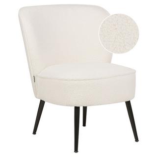 Beliani Fauteuil en Bouclé Moderne VOSS  