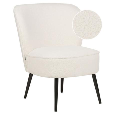 Beliani Fauteuil en Bouclé Moderne VOSS  