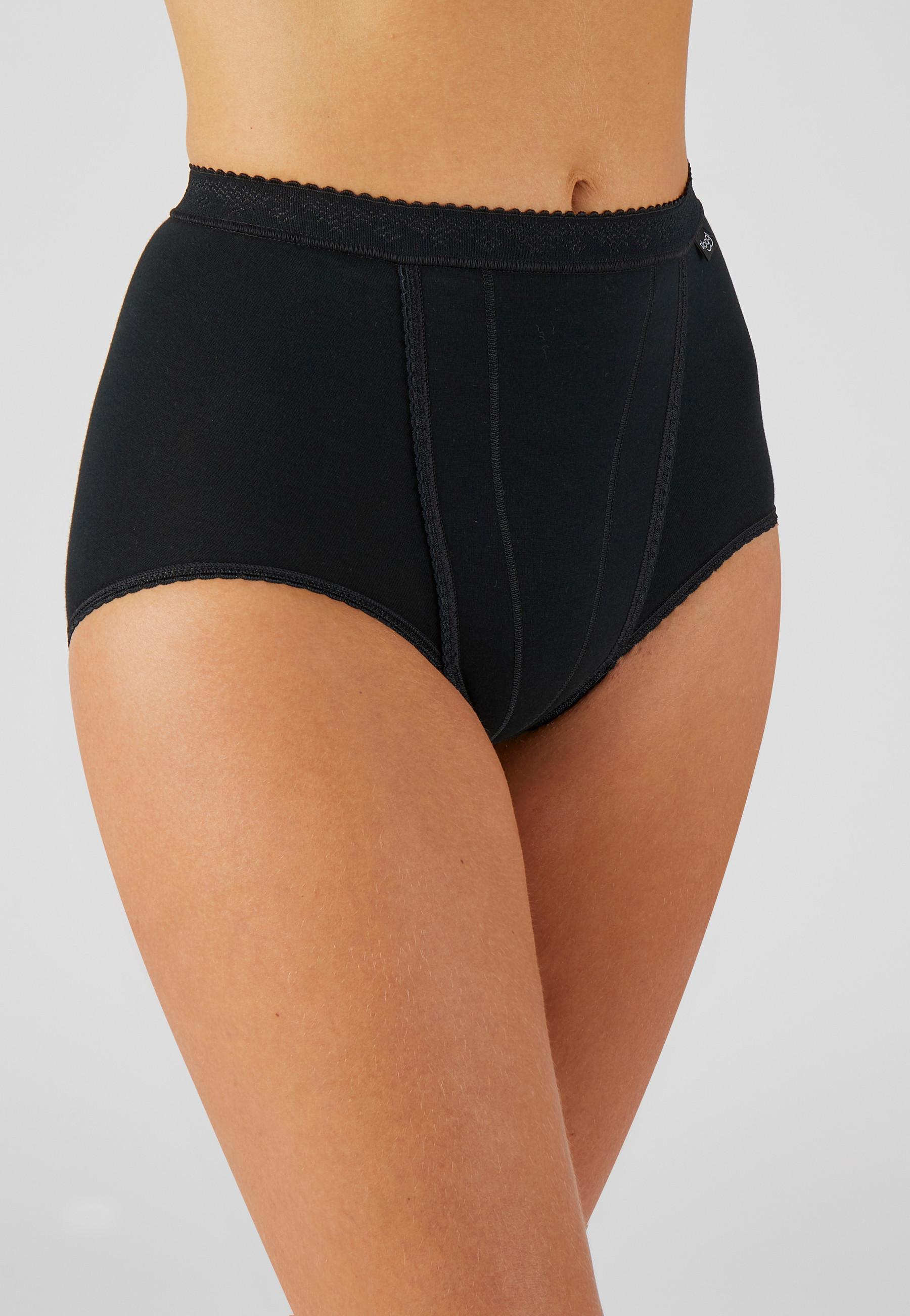 Image of Slips ,maxi Sloggi® Control Im 2er-pack. Unisex Schwarz 54