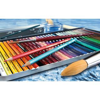 STABILO STABILO aquacolor - crayon de couleur aquarelle premium - étui métallique de 36 couleurs  