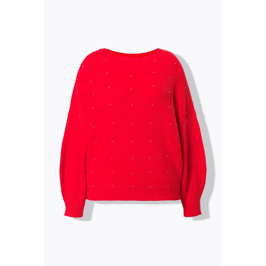 Studio Untold Oversized Pullover Zierperlen  