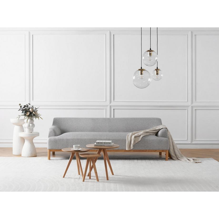 Beliani 3 Sitzer Sofa aus Stoff  SOSJO  