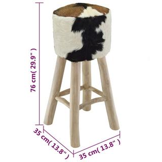 VidaXL Tabouret de bar bois  