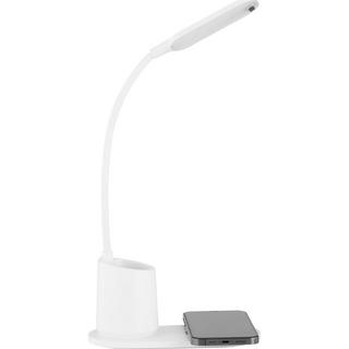 mutoni Lampe à poser Melli plastique blanc LED  