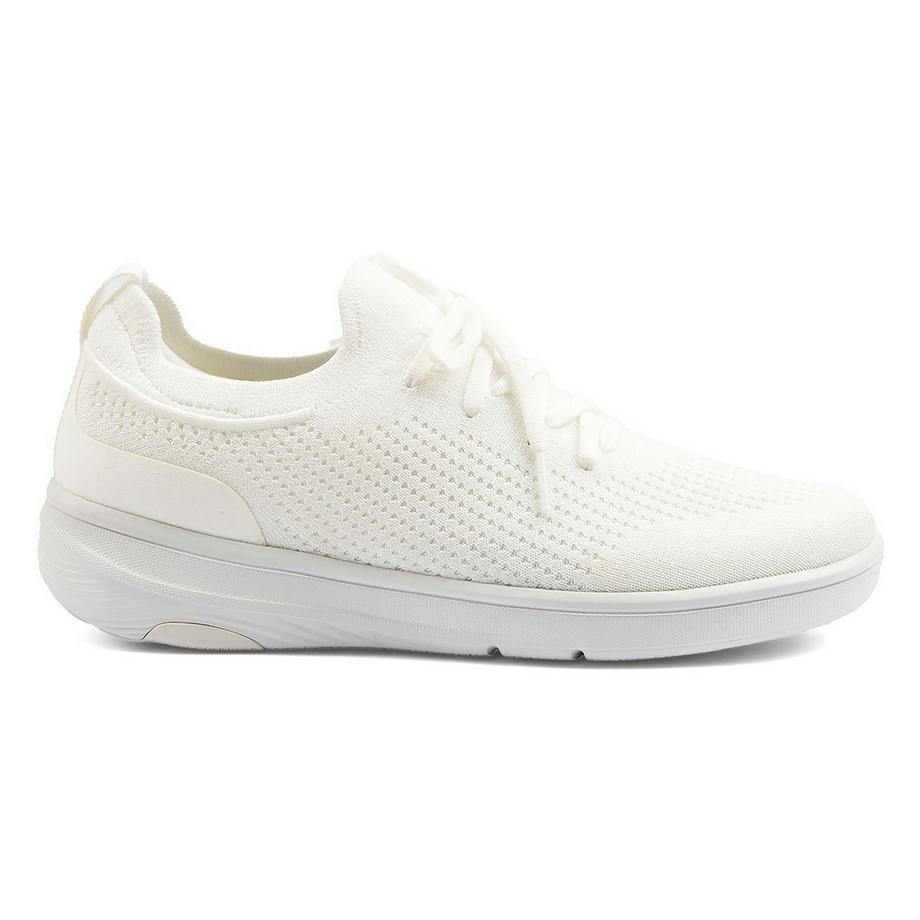 Fitflop SUPER-Q Knit Slip-On Laced Sneakers  