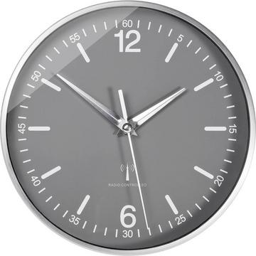 Funk Wanduhr 19.5 cm x 5 cm Aluminium