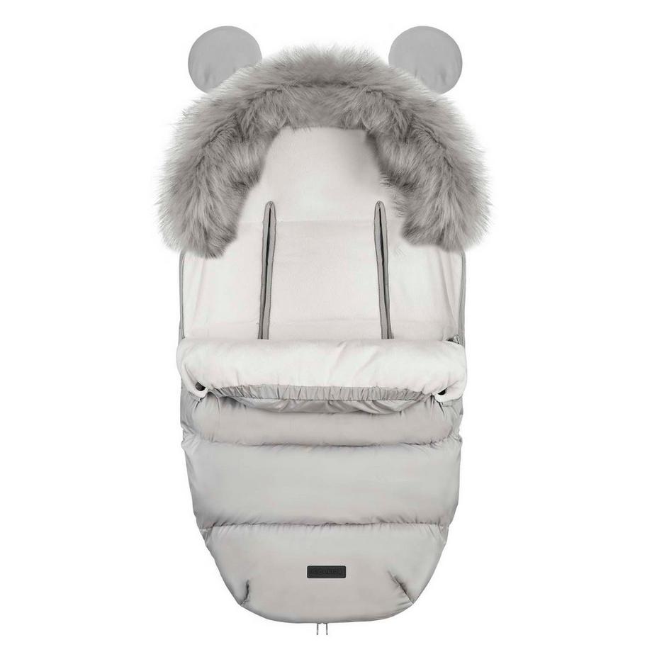 B2X  Grauer Schlafsack für Kinderwagen und Schlitten – Elmi Ricokids 