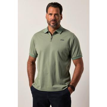 Polo à manches courtes, fermeture zippée - jusqu'au 8 XL