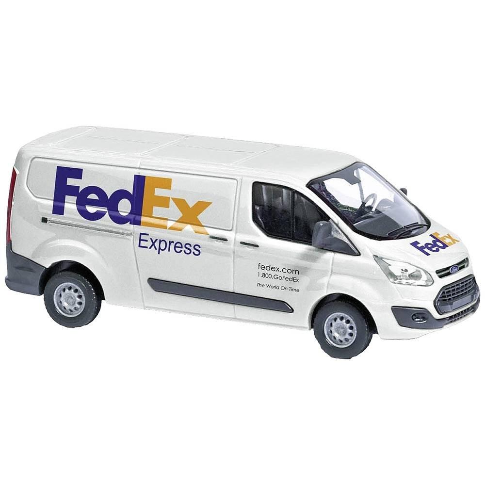 Image of H0 Ford Transit Custom Kastenwagen Fed Ex Multicolor