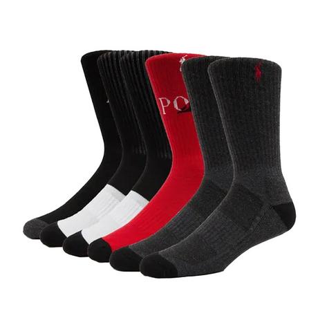 Ralph Lauren Chaussettes Sneaker Lot de 6  