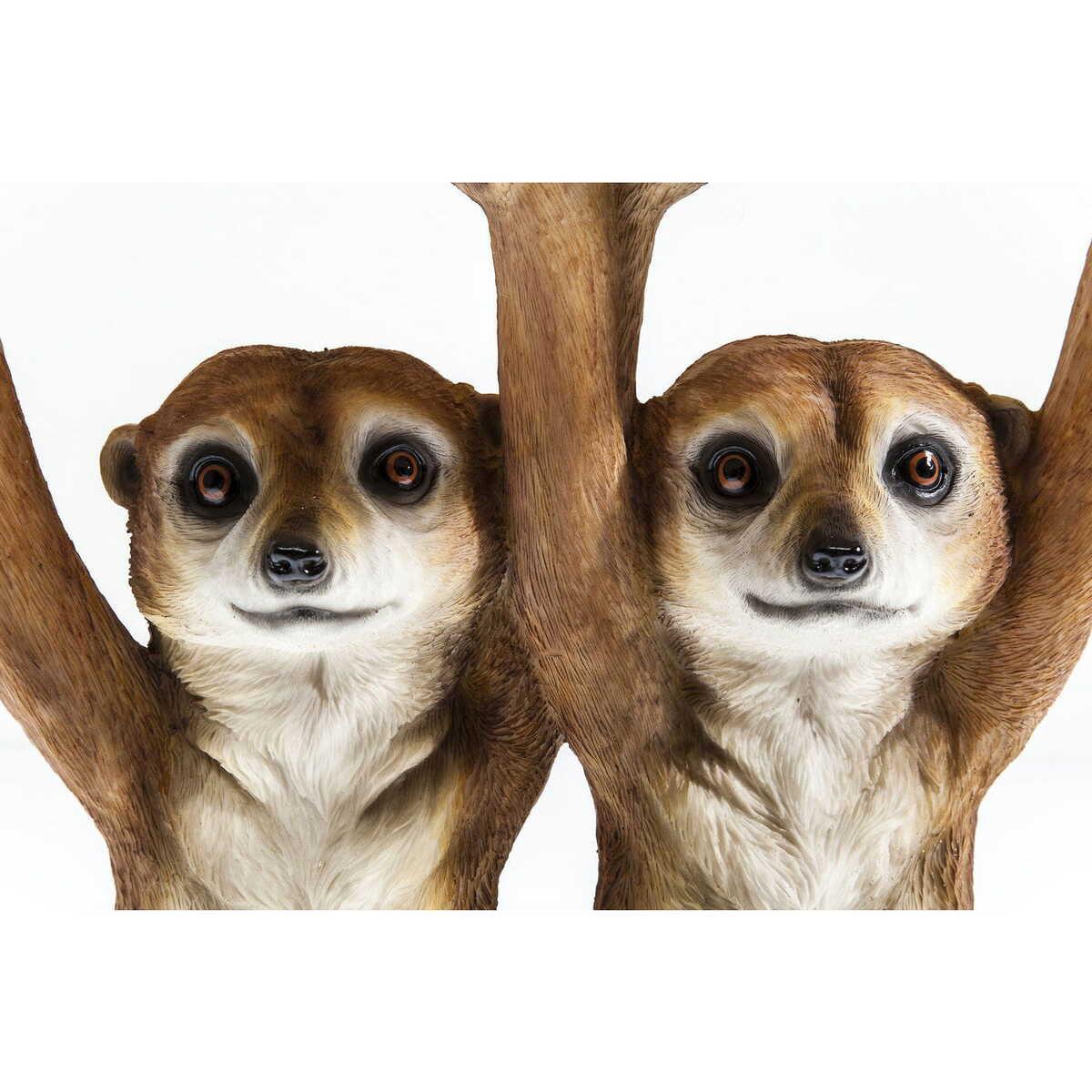 KARE Design Beistelltisch Animal Meerkat Sisters Ø33cm  