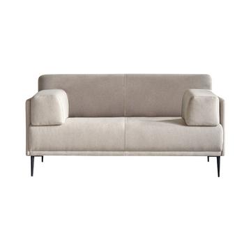 2-3-Sitzer-Sofa mit ecrufarbenem Stoffbezug Finn