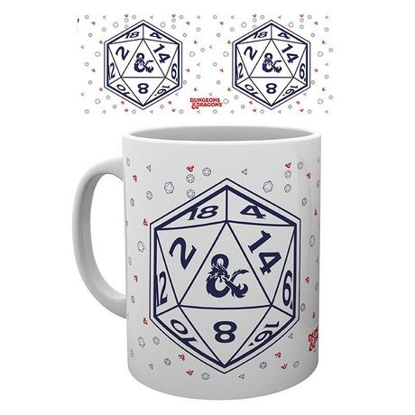 GB Eye  Becher - Subli - Dungeons & Dragons - D20 