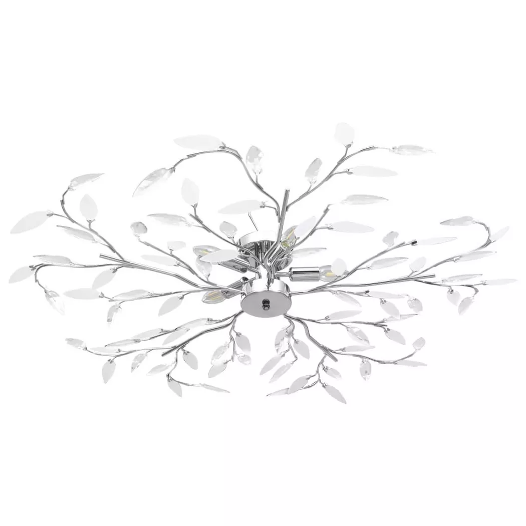 VidaXL – Deckenleuchte acryl, 60 cm, Weiss