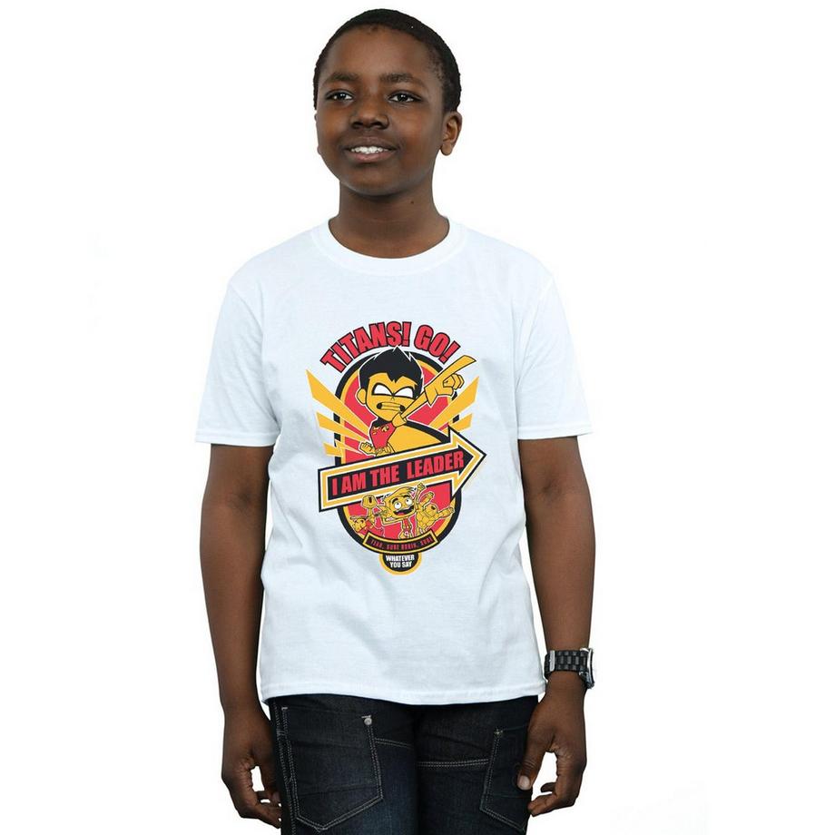 DC COMICS  Teen Titans Go I Am The Leader TShirt 