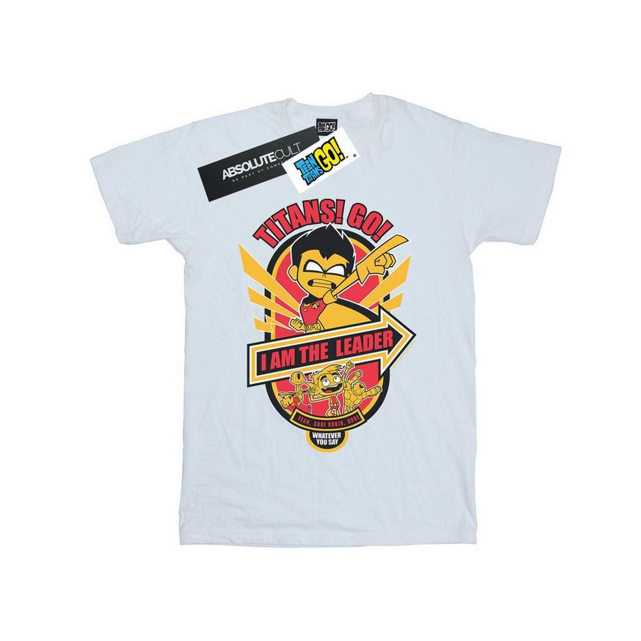 DC COMICS  Teen Titans Go I Am The Leader TShirt 