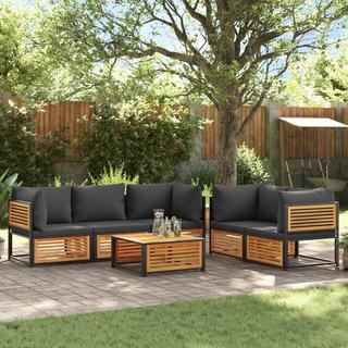 VidaXL set salotto da giardino Legno  