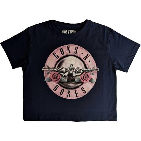 Guns N Roses  Classic Logo Kurzes Top 