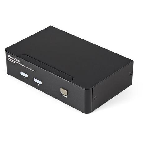 STARTECH.COM  Commutateur KVM HDMI USB 2 ports avec audio et concentrateur USB 2.0 