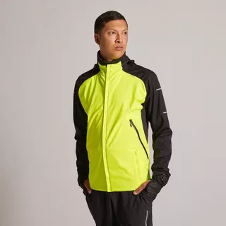 KIPRUN VESTE RUNNING HIVER HOMME DEPERLANTE COUPE-VENT HOMME