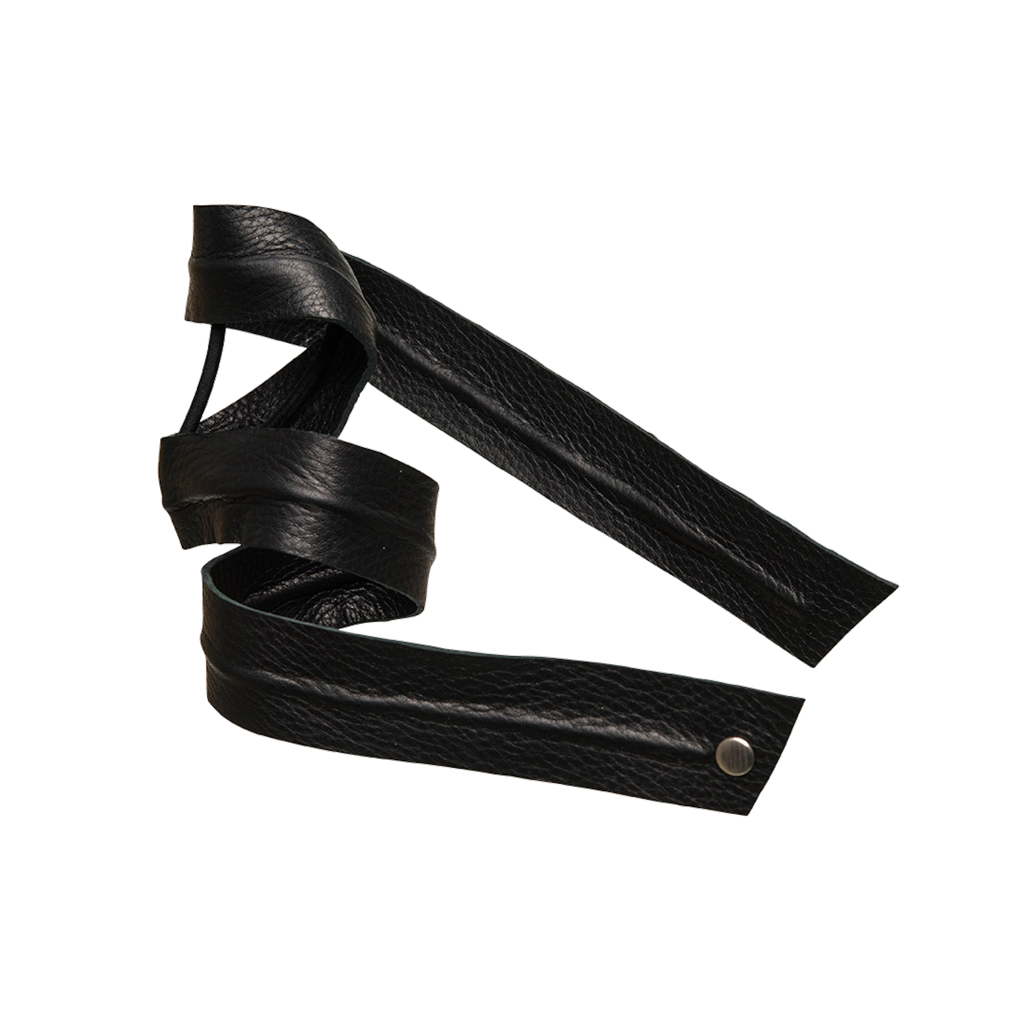 Image of Leather Band Long Bendable Damen Black 1 pezzo