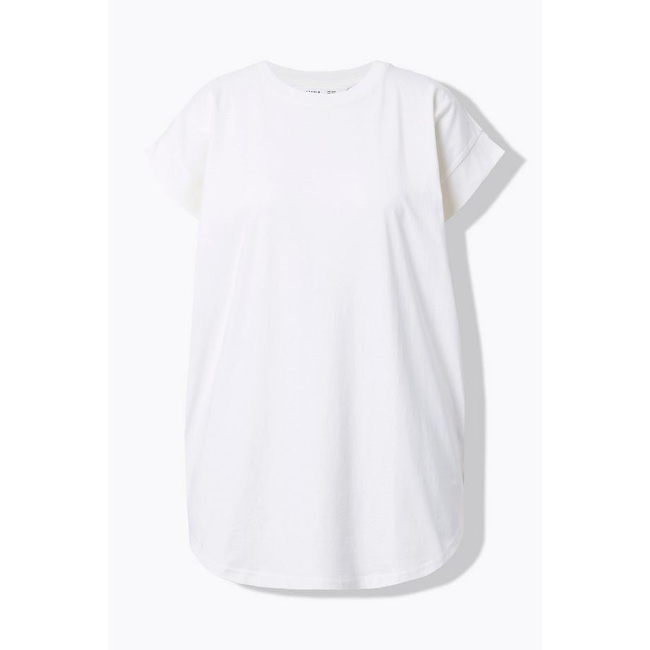 Studio Untold T-Shirt Gerundeter Saum  