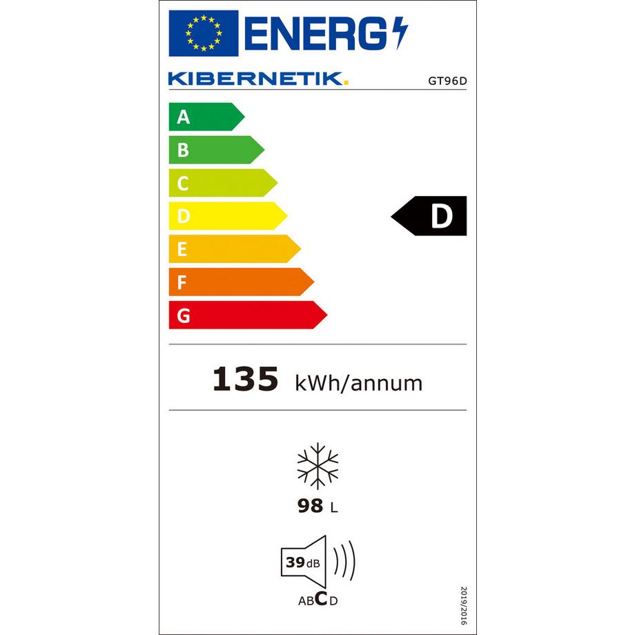Kibernetik Congélateur armoire FSP 96 litres ( D )  