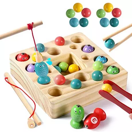 Puzzle Enfant 3 Ans Jouet en Bois Magnétique Jeux Educatif