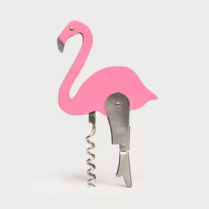 SUCK UK SKBOFLAMINGO1 Flaschenöffner Pink, Stahl