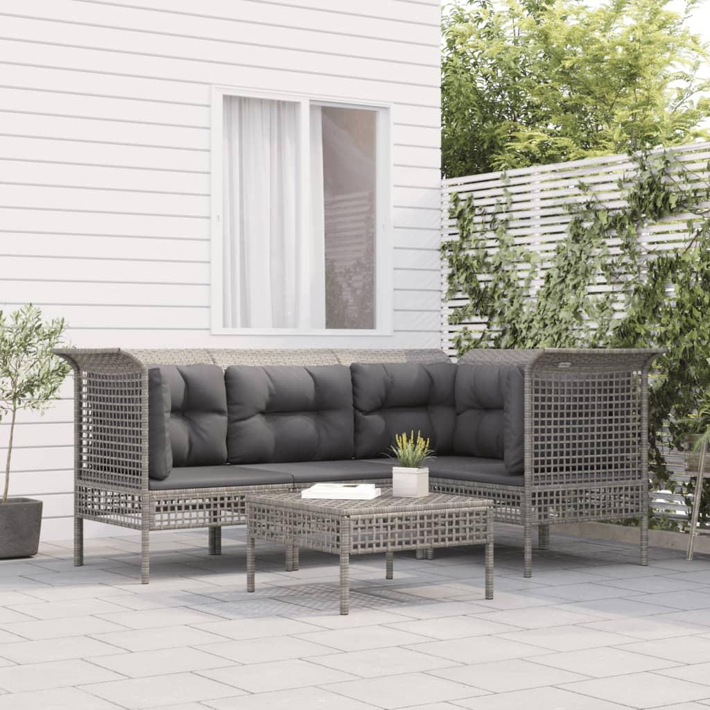 VidaXL Garten lounge set poly-rattan  