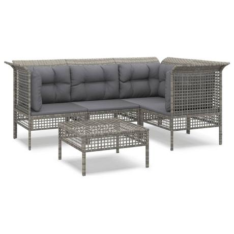 VidaXL Garten lounge set poly-rattan  