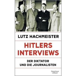 Hitlers Interviews Hachmeister, Lutz Couverture rigide 