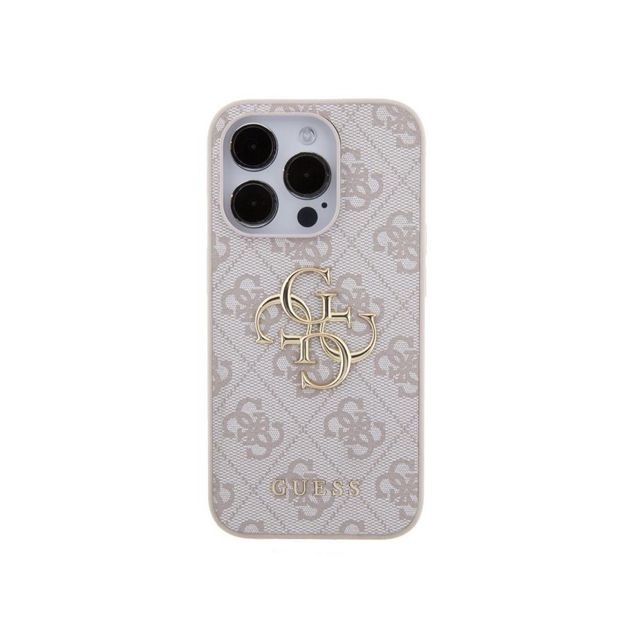 GUESS  Cover per iPhone 15 Pro PU 4G Big 