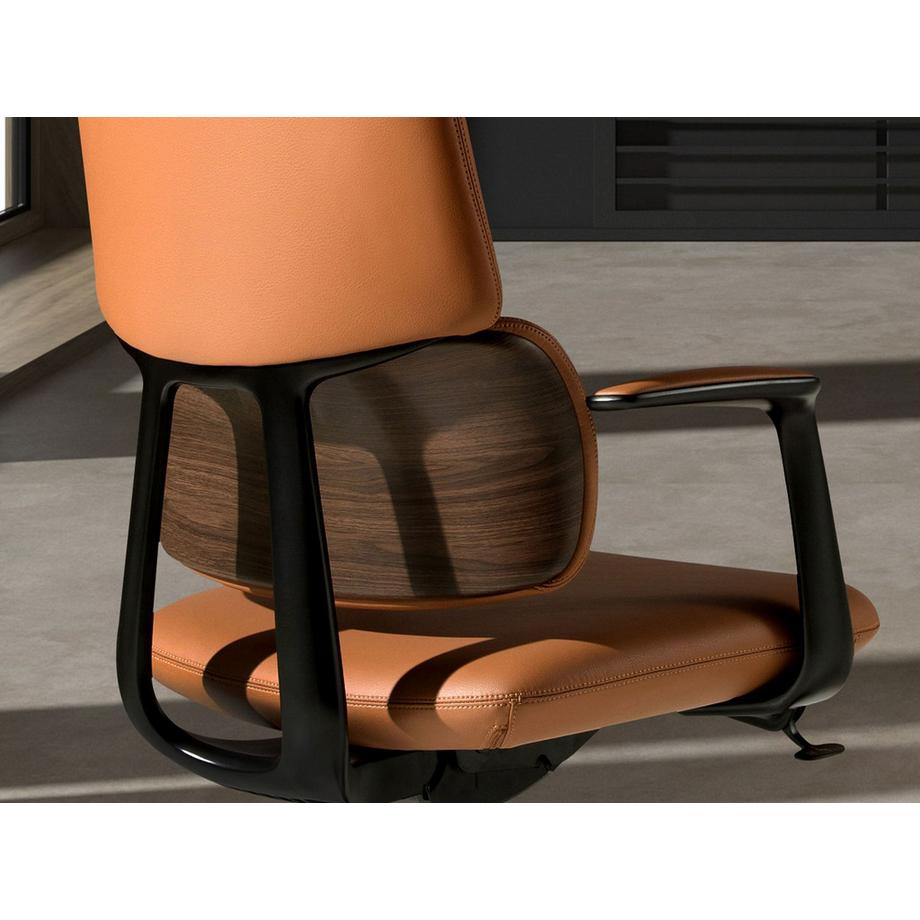 ANGEL CERDA Chaise de bureau pivotante de design moderne  