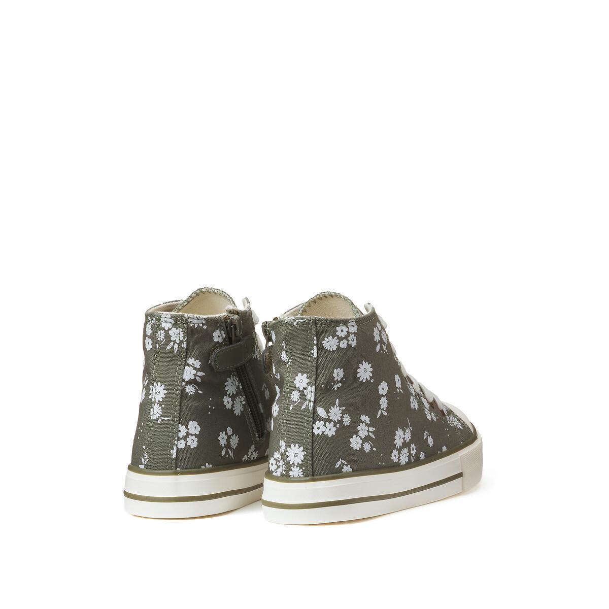 La Redoute Collections  Hohe Sneakers mit Blumenmuster 