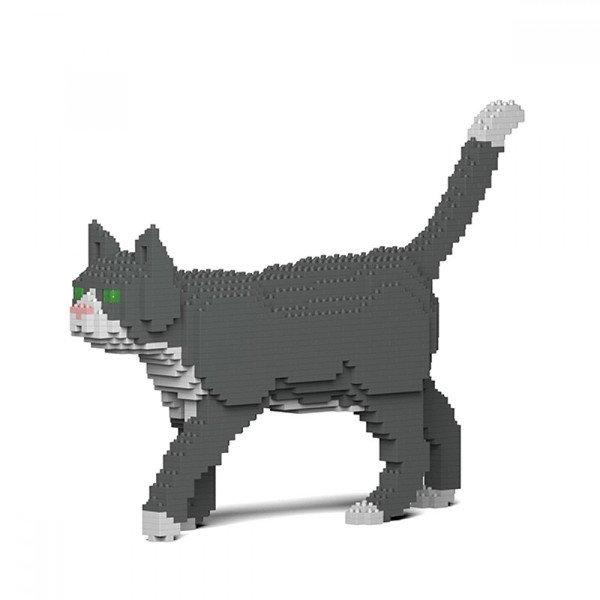 Jekca Limited  Katze grau/weiss 