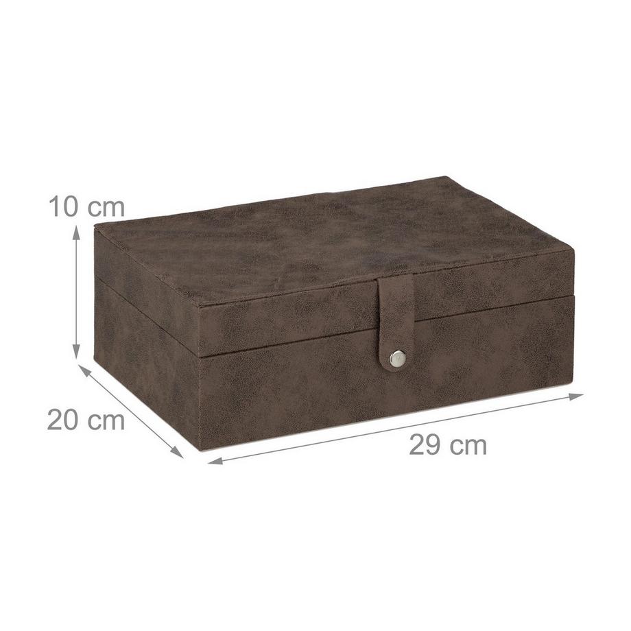 B2X  Schmuckschatulle in Lederoptik 