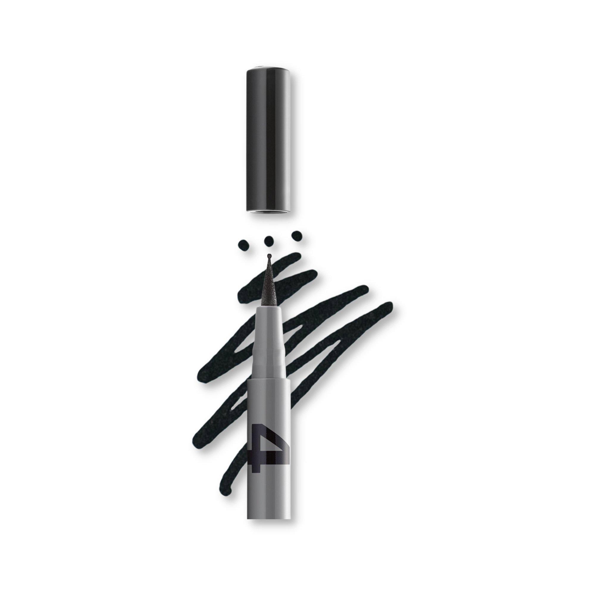 Image of Flüssig-eyeliner Mit Kugel-spitze Damen Heavy Black - Schwarz 8g