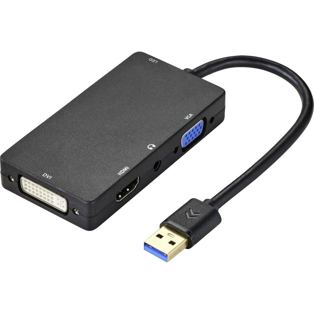 Image of USB 3 zu HDMI/DVI/VGA externe Grafikkarte