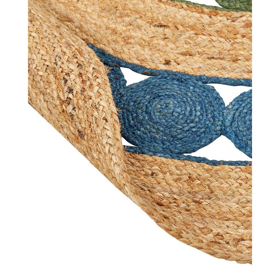 Beliani Tapis en Jute Boho HOVIT  