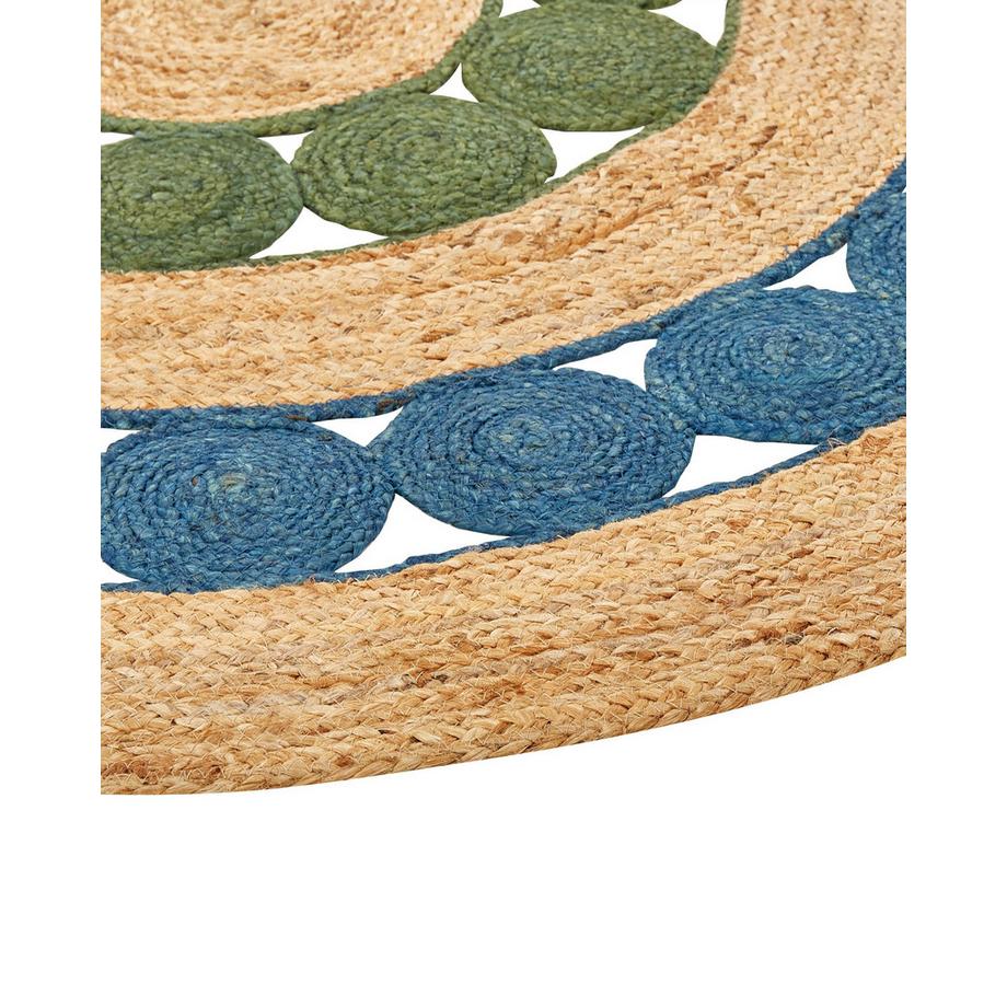 Beliani Tapis en Jute Boho HOVIT  